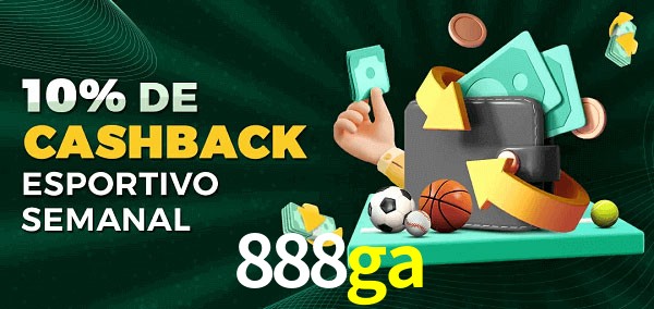10% de bônus de cashback na 888ga